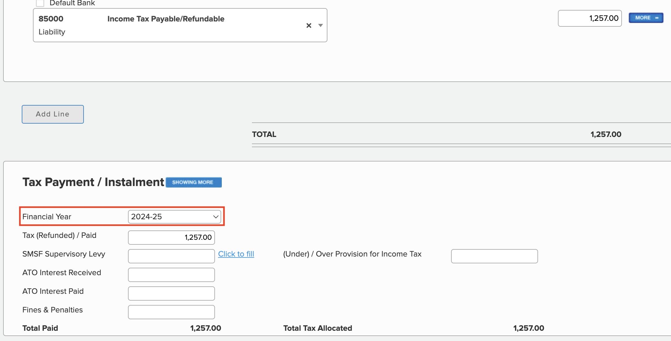 Reconcile PAYG instalments/payments – Simple Fund 360 Knowledge Centre