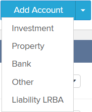 Chart of accounts new account Simple Fund.png