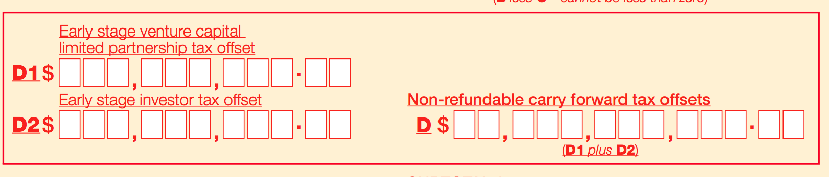 Early Stage Venture Capital Limited Partnership Tax Offset